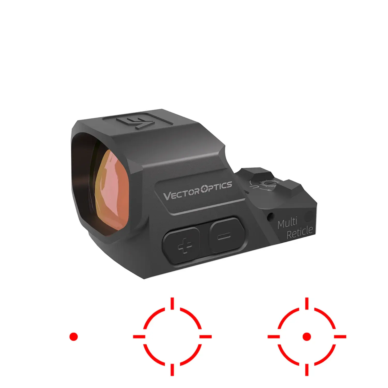 Vector Optics Frenzy-X 1x19x28 GenII Hafif TITANIUM Auto ON/OFF Çoklu Nişangah, RMR Ayak RedDot