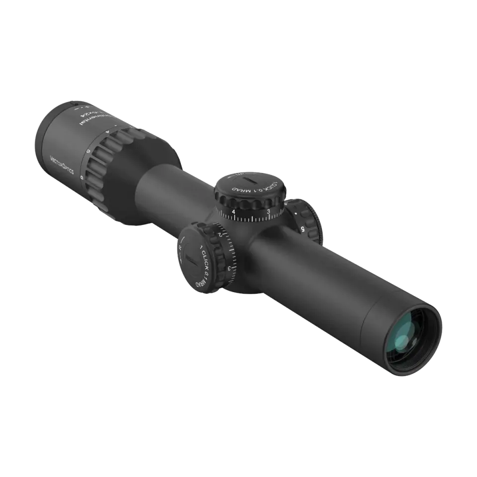 Vector Optics Continental x6 1-6x24I HD Fiber MIL Tüfek Dürbünü - SCOC-44
